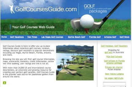 Golf Courses Guide