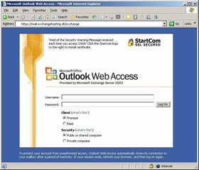 outlook webmail owa