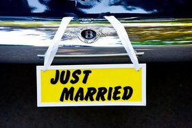 just married