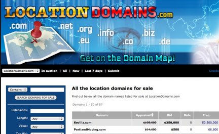location domains