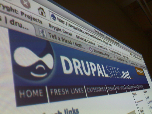 creare sito con drupal
