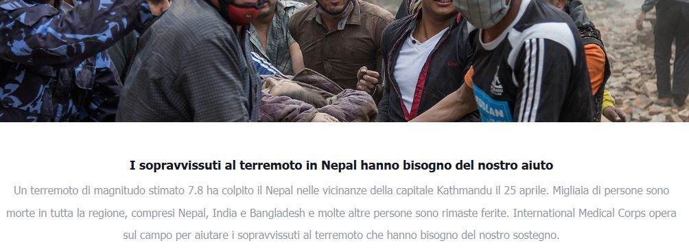 facebook per il nepal