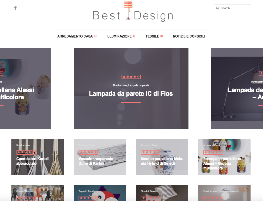 Dominio .shop: un sito di design e di successo “bestdesign.shop”