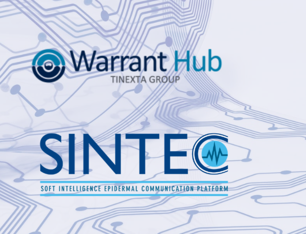 Warrant Hub racconta la sua storia e quella di sintec-project.eu